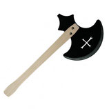 Holzaxt/Prunkaxt für Kinder, 45cm