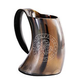 Bierkrug aus Horn - Sleipnir