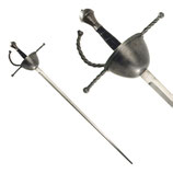 Rapier "Bell-Shaped" Hilt - Alex-Slim-H5.4-schwarz