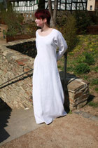 Unterkleid aus 100% Leinen, lange Version