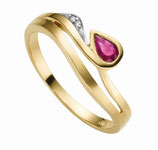 Ring Gold Rubin