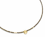 Collier mit echten Steinen