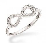 Ring Silber Infinity