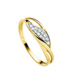 Ring Gold Zirkonia