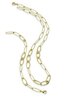 Collier silber vergoldet