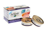 schesir tonnetto con filetti di manzo - 6 x 50g - natural soft jelly