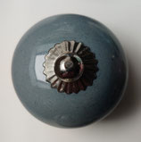 BOUTON ROND BLEU HORIZON