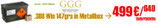 GGG 308Win 147gr FMJ - 640 Schuss in Blechkiste, VPE: 20* EWB erforderlich