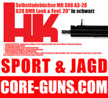 Selbstladebüchse MR 308 A3-28 - G28 DMR Look & Feel. MR308 A3-28 mit 20"