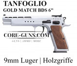 Tanfoglio Pistole Mod. Gold Match BDS -6" Kaliber 9mm *EWB PFLICHTIG - ANGEBOTSPREIS