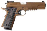 SCHMEISSER 1911 HUGO 5″ burnt bronce halbautomatische Pistole Kaliber 9mm Luger *EWB pflichtig