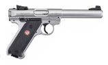 Ruger Mark IV Target Stainless halbautomatische Pistole, 22lr. *EWB Pflichtig