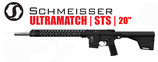 SCHMEISSER AR15 ULTRAMATCH STS 20″ Halbautomatische Büchse 223Rem, *EWB Pflichtig