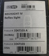 Meopta Leuchtpunktvisier Meosight IV Red Dot - 3MOA inkl. Montageplatte für CZ Shadow 2