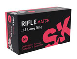 SK Rifle Match .22 lr. VPE: 50 Schuss *EWB Pflichtig - 500 Schuss