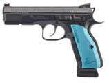 CZ SHADOW 2 CZ Shadow 2 SA/DA schwarz/blau 9mm Luger halbautomatische Pistole mit zustäzlichen Barrel Bushing Sonderposten *EWB Pflichtig