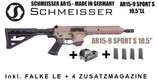Schmeisser AR15-9 Sport S FDE 10,5" halbautomatische Büchse 9mm Luger inkl. Falke LE und 4 Zusatzmagazinen *EWB Pflichtig