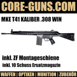 MKE T41 KALIBER .308 WIN MKE T41 Selbstladebüchse UVP Set: 2950€ G3 Zivil *EWB Pflichtig - INKL. MAK SCHIENE + 2 ZUSATZMAGAZINE