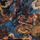 "Forged in Fire and Water" Print auf Leinwand signed