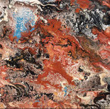"Geysir Spring" Print auf Leinwand signed