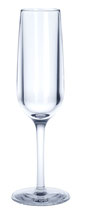 Champagner Glas 0.1l SAN geeicht auf 0.1l