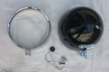 Tittenlampe Scheinwerfertopf mit Chromring und Kleinteile passend Simson S50, S51, ES150 und Troll Neu