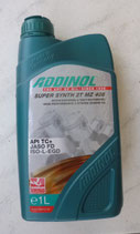 Motorenöl Mischöl volllsynthetisch 408 für 2-Takter von Addinol für alle Moped verwendbar 1.L.