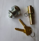 Lenkerschloss +Seitendeckelschloss passt Simson S50, S51 MZ TS ETZ u.a. ab Bj.88 Neu