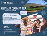 Tour Colectivo & Festival de Conchas y Vino Nuevo ´24