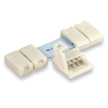 Clip-T-Verbinder (max. 5A) für 2-pol. IP20 Flexstripes mit Breite 12mm, Pitch-Abstand >12mm