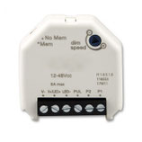 Universal-Push PWM-Controller für LED Spots / Stripes, 1 Kanal, 12-24V 8A, 36-48V 6A