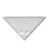 Endkappe EC84 Aluminium für Profil CORNER12, 2 STK inkl. Schrauben