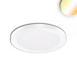 LED Aufbau/Einbauleuchte Slim Flex, 6W, weiss, ColorSwitch 3000K|3500K|4000K