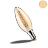 E14 Vintage Line LED Kerze 4W ultrawarmweiß, dimmbar