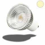 GU10 LED Strahler 6W GLAS-COB, 70°, warmweiss, dimmbar