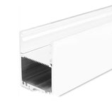 LED Aufbauprofil LAMP30 Aluminium weiss RAL 9010 200cm