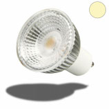 GU10 LED Strahler 6W GLAS-COB, 70° neutralweiss, dimmbar