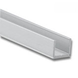 LED Aufbauprofil SURF6 Aluminium eloxiert, 200cm