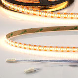 LED CRI930 MiniAMP Flexband, 12V, 12W, 3000K, 120cm, beidseitig 30cm Kabel mit male-Stecker