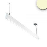 LED Hängeleuchte Linear Up+Down 1200, 40W, prismatisch, linear-verbindbar, weiss, warmweiss