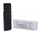 RGB+W PWM-Controller mit Nah- u. Fernbedienung, 2 Szenen-Speicher, 4 Kanal, 12-36V, 4x5A