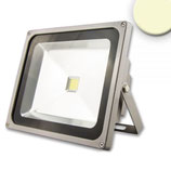 LED Fluter 50W, warmweiss, silber matt, IP65