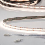 LED CRI940 MiniAMP Flexband, 24V, 12W, 4000K, 120cm, beidseitig 30cm Kabel mit male-Stecker
