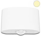 LED Wandleuchte Up&Down IP54, 2*2W CREE, sandweiss, warmweiss