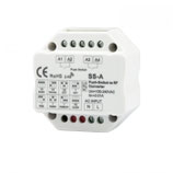 Sys-Pro 2-Push Input, Funk-Output für Switch/Dimm/CCT/ RGB/RGB+W Empfänger, 100-240V