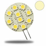 G4 LED 10SMD, 2W, warmweiss, G4 Pin seitlich