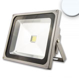 LED Fluter 50W, kaltweiss, silber matt, IP65