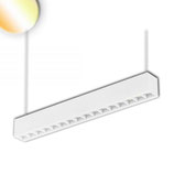 LED Aufbau/Hängeleuchte Linear Raster 20W, anreihbar, weiss, ColorSwitch 3000|3500|4000K