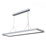 LED Office Pro Pendelleuchte Up+Down, 20+40W, silber, UGR<19, 4000K, 1-10V dimmbar