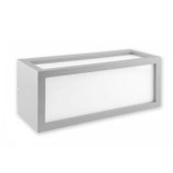 Wandleuchte BOX-II 1xE27, IP54, weiss, exkl. Leuchtmittel